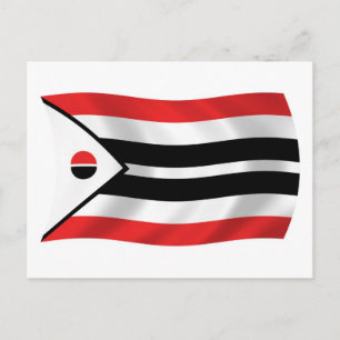 Arapaho-Stammesflagge Postkarte