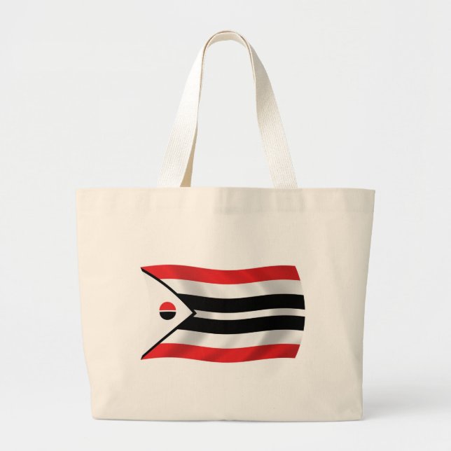 Arapaho Tribe Flag Tote Bag Jumbo Stoffbeutel (Vorne)