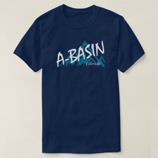 Arapahoe Basin Colorado Berge T-Shirt (Design vorne)