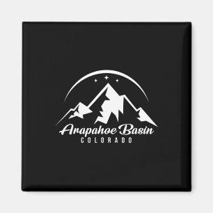 Arapahoe Basin Colorado Skigebiet Snowboar Magnet