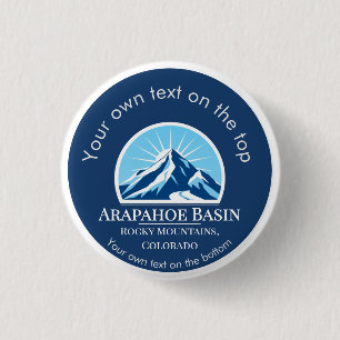 Arapahoe Basin Rocky Mountains Colorado Ski Button