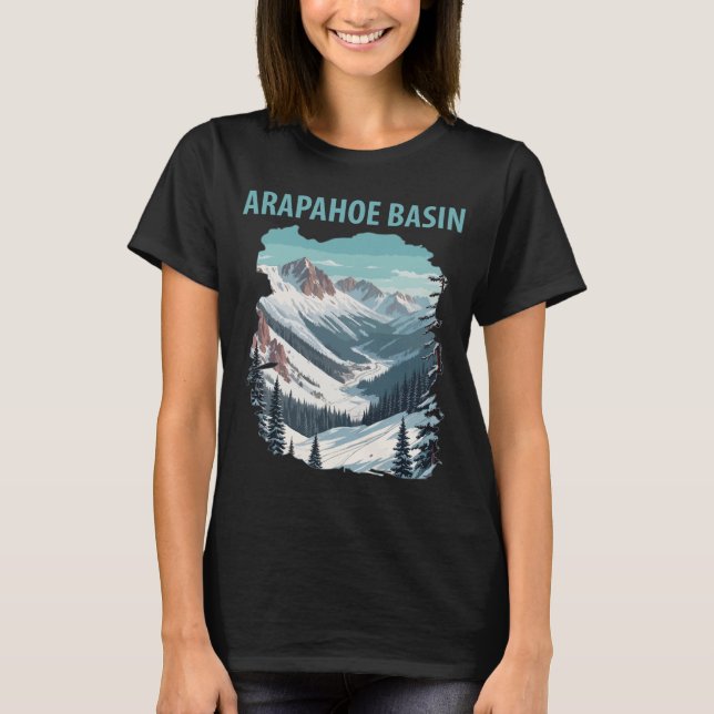 Arapahoe Basin T-Shirt (Vorderseite)