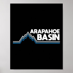 Arapahoe Becken Snowboarden Skifahren Snowboarder Poster