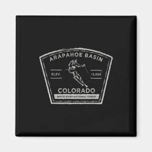 Arapahoe Sin Colorado Langarm-Schnee-Ski Lang Magnet