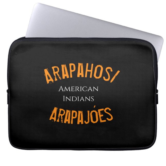 Arapahos/Arapajóes amerikanischen Ureinwohners T - Laptopschutzhülle (Vorderseite)