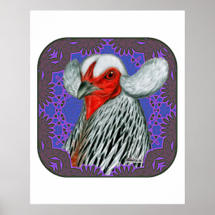 Araucana Head Gerahmt Poster