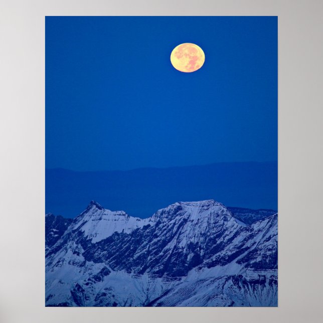 Aravis Mountains | Mont-Blanc-Bereich Poster (Vorne)