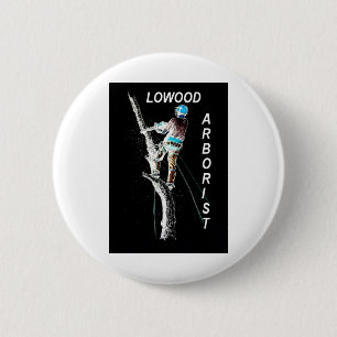Arb Art Arborist Tree Chirurg Chainsaw Landschaft Button