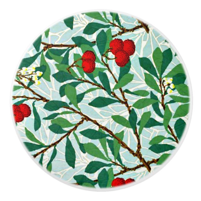 Arbatus von William Morris Keramikknauf (Vorderseite)