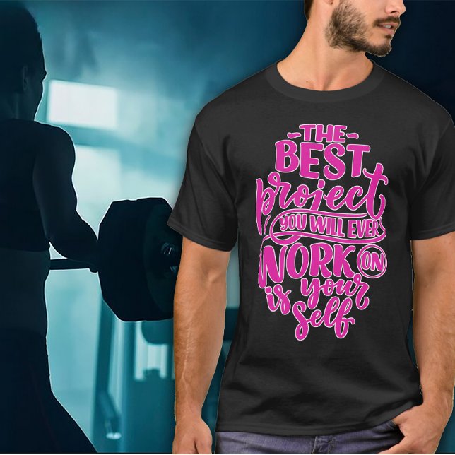 Arbeit an dir selbst Männerübung T-Shirt (Von Creator hochgeladen)