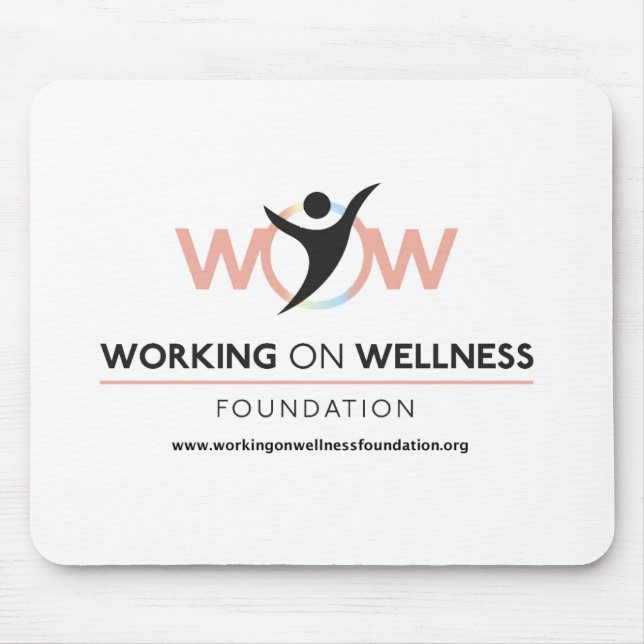 Arbeit an Wellness-Mousepad Mousepad (Vorne)