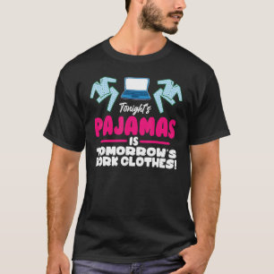 Arbeit bei Zuhause-Arbeit von Zuhause-Mitarbeitern T-Shirt