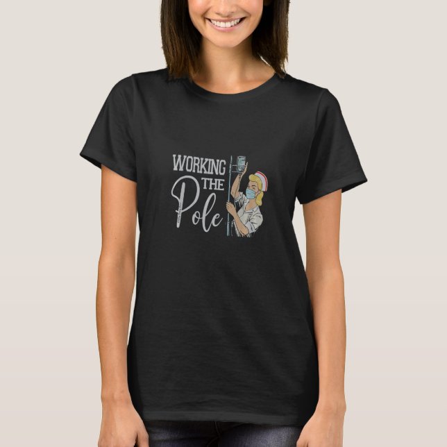 Arbeit der Notfallversorgung des IV-Pools T-Shirt (Vorderseite)