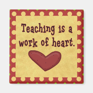 Arbeit des Herz-Lehrers Magnet