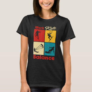 Arbeit Drachen Balance Lebensstil Vintage Arbeit L T-Shirt