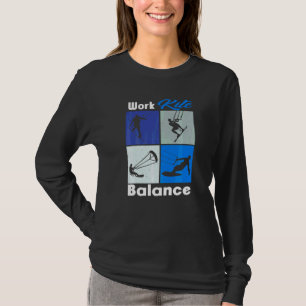 Arbeit Drachen Balance Lebensstil Vintage Arbeitsl T-Shirt