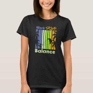 Arbeit Drachen Balance Lebensstil Vintage Arbeitsl T-Shirt