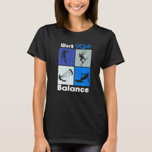 Arbeit Drachen Balance Lebensstil Vintage Arbeitsl T-Shirt