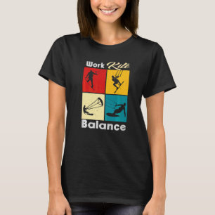 Arbeit Drachen Balance Lebensstil Vintage Arbeitsl T-Shirt