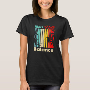 Arbeit Drachen Balance Lebensstil Vintage Arbeitsl T-Shirt