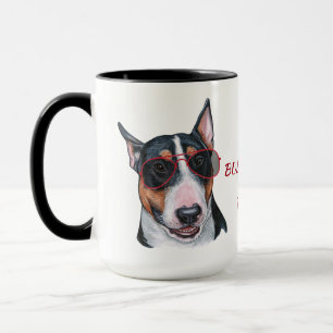 Arbeit für meinen Bull Terrier Dog Tasse