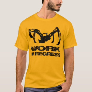 Arbeit gehen herein zurück T-Shirt