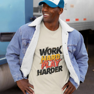 Arbeit harte Arbeit härter - Funny Work Gabe T-Shirt