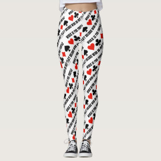 Arbeit ist für Menschen, die nicht Bridge-Spaß spi Leggings