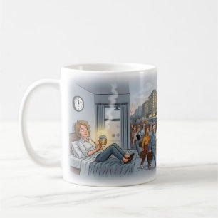 Arbeit kann warten – Die Bett-Tasse nicht Kaffeetasse