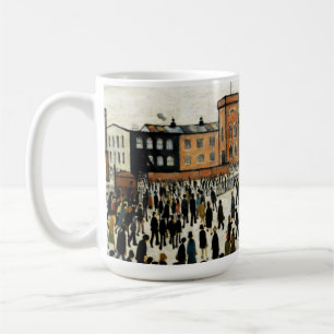 Arbeit L.S Lowry Kaffeetasse