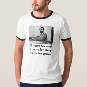 Arbeit und Glaube von Selassie T-Shirt
