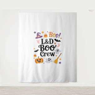 Arbeit und Lieferung Nurse Halloween Pumpkin Ghost Wandteppich