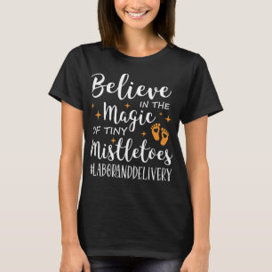 Arbeit und Versorgung Krankenschwester, Glauben an T-Shirt