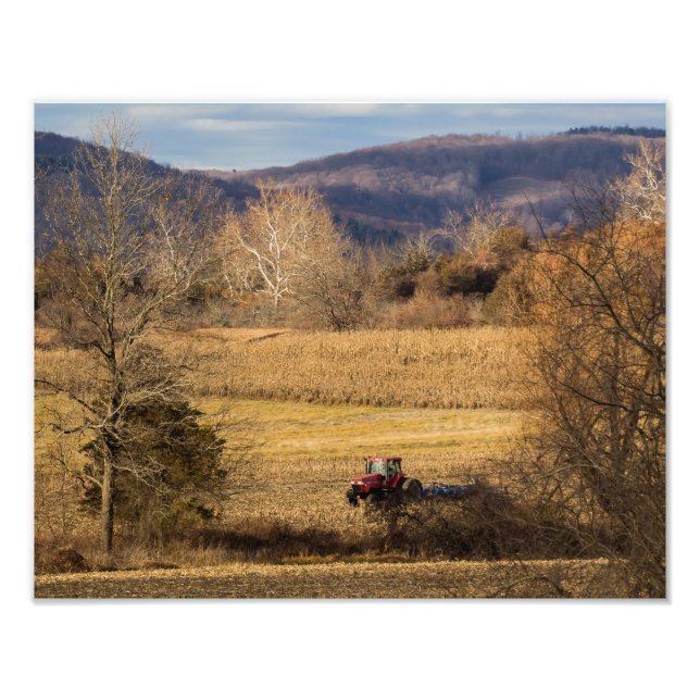 Arbeit vor Ort Fotodruck (Vorne)