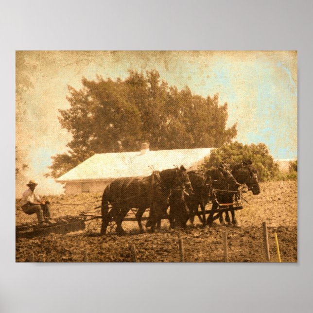 Arbeit vor Ort Poster (Vorne)