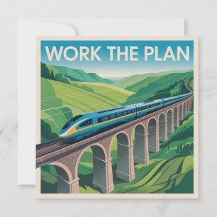 Arbeite den Plan Karte
