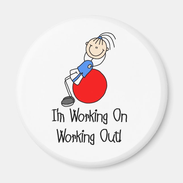 Arbeiten an einem Magnet (Vorne)