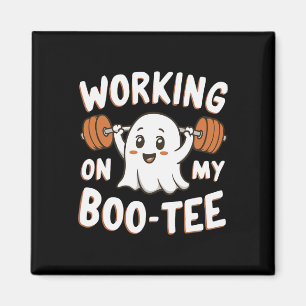 Arbeiten an meinem Boo-T-Shirt Magnet