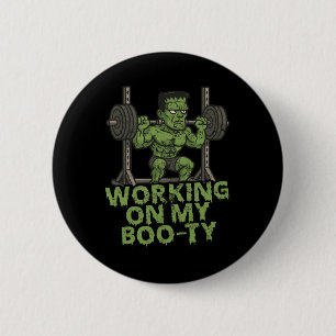 Arbeiten an meinem boo-ty-lustigen Halloween-Musku Button