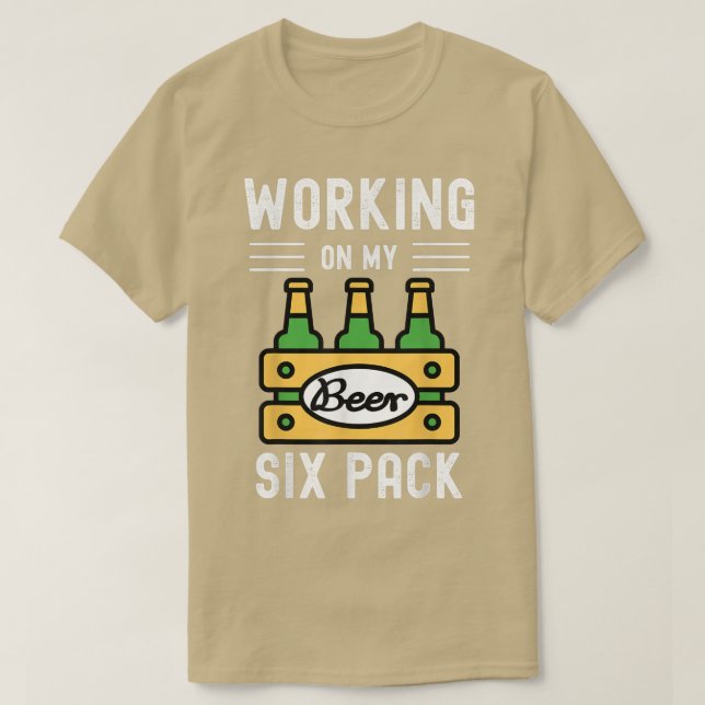 Arbeiten an meinem Si Pack Funny Beer Lover Drink  T-Shirt (Design vorne)