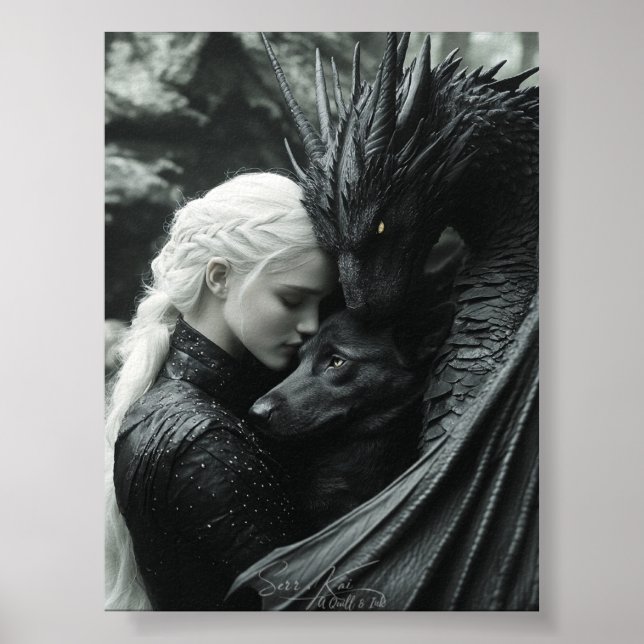 Arbeiten in Silence Print & Download Poster (Vorne)