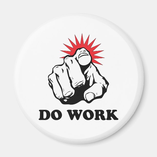 Arbeiten Magnet (Vorne)