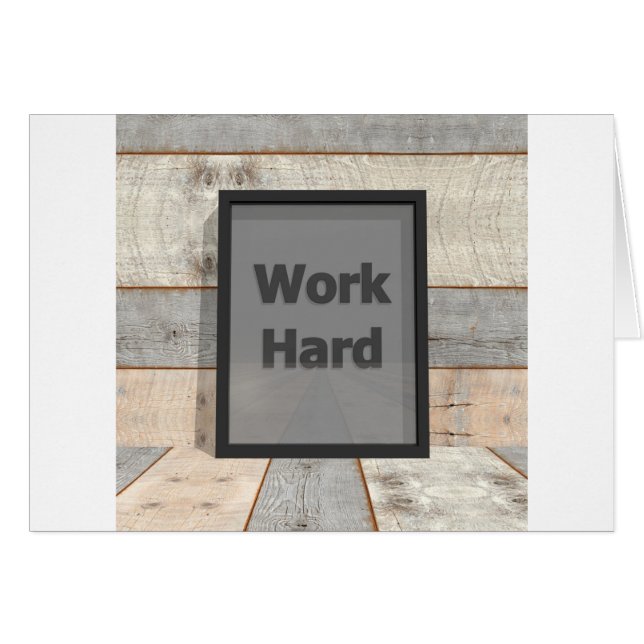 Arbeiten schwer (Vorderseite (Horizontal))