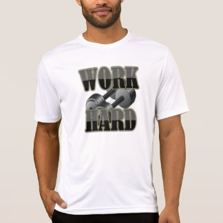 Arbeiten schwer, spielen härteres Workout-Shirt T-Shirt