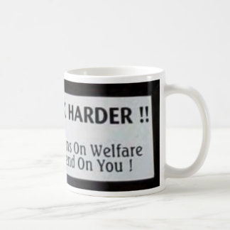 arbeiten schwerer tasse