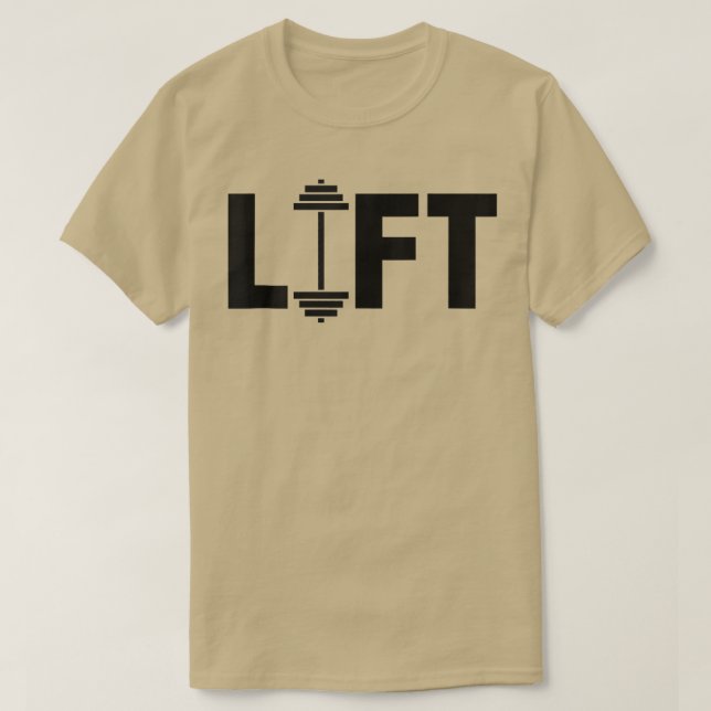 Arbeiten Sie Fitness Barbell Gym Rats Weightlift L T-Shirt (Design vorne)