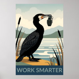 Arbeiten Sie intelligenter Poster