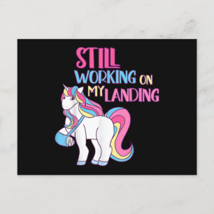 Arbeiten Sie noch an meinem Landereignis gebrochen Postkarte