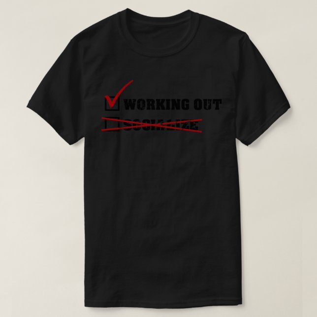 Arbeiten T-Shirt (Design vorne)