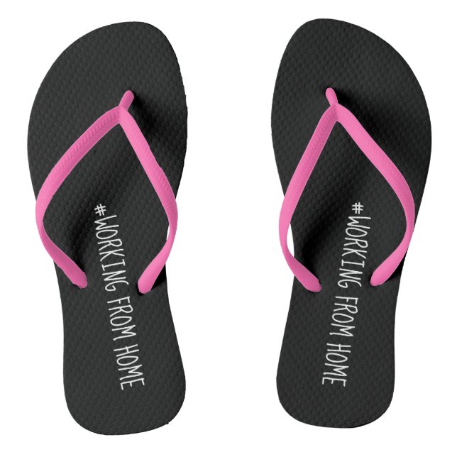 Arbeiten von Zuhause-Flip-Flops Flip Flops (Fußbett)
